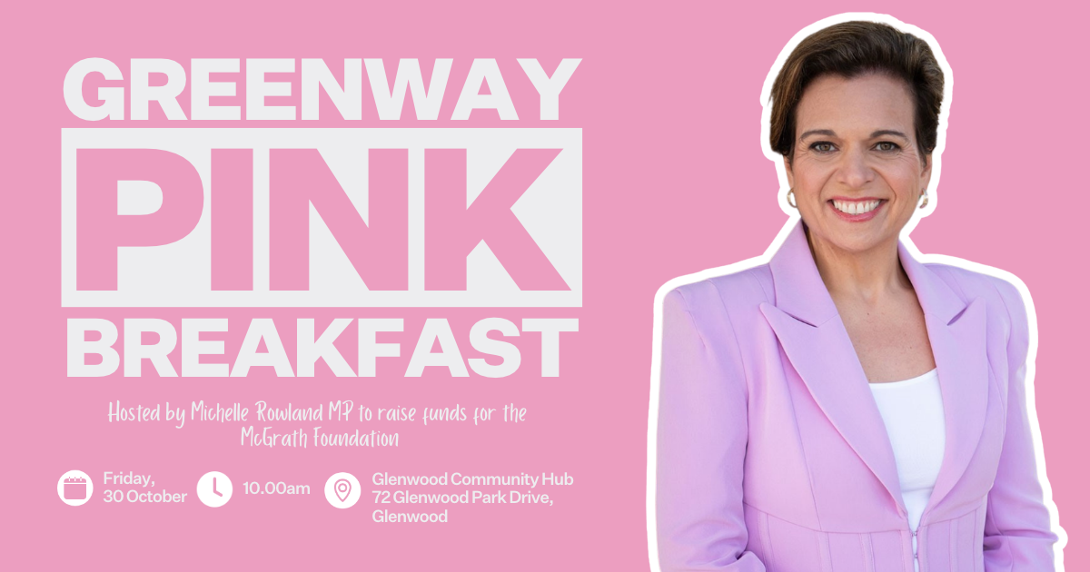 Greenway Pink Breakfast Main Image